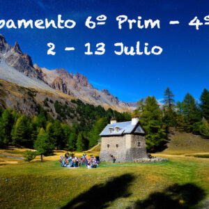 Inscripción - Campamento 2025 (6º Prim -4º ESO)