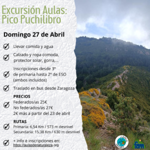 Excursión Puchilibro. 27 Abril